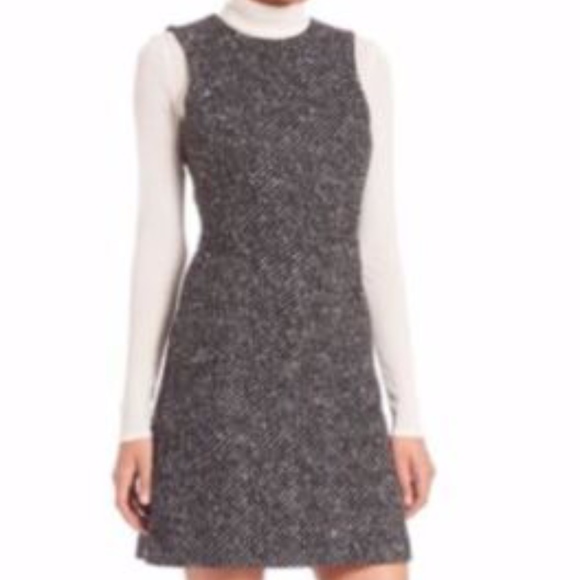 NWT $395 Theory 'Raneid Aldean' Wool A-line Dress in size 8! - Picture 4 of 6